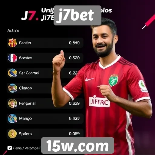 Estatísticas de jogadores ativos no j7bet